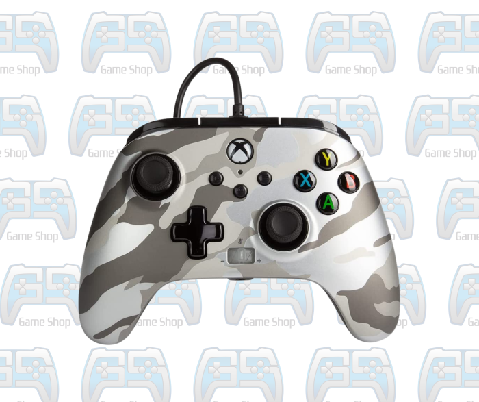 MANETTE XBOX POWER A FILAIRE | GREY CAMO – Image 3