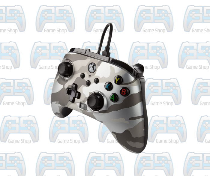 MANETTE XBOX POWER A FILAIRE | GREY CAMO – Image 2