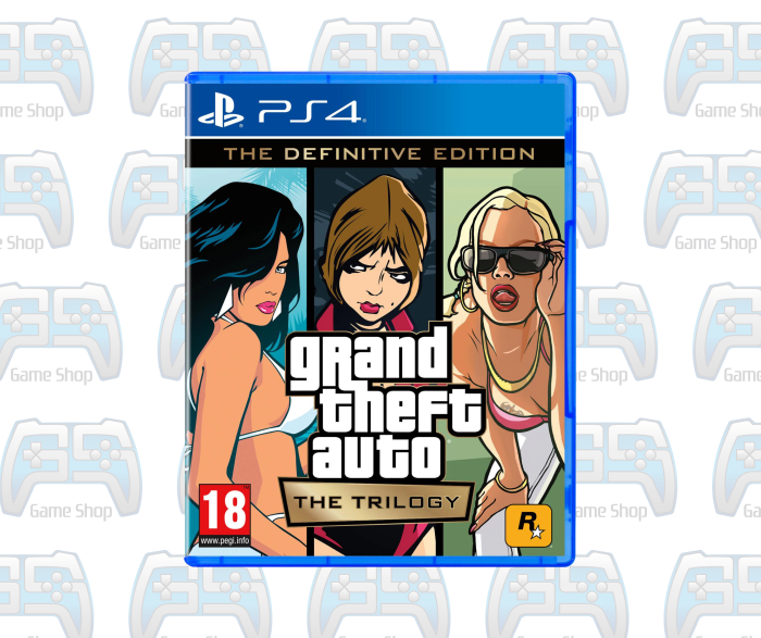 GRAND THEFT AUTO TRILOGY ( GTA TRILOGY ) DEFINITIVE EDITION | PS4 | OCCASION