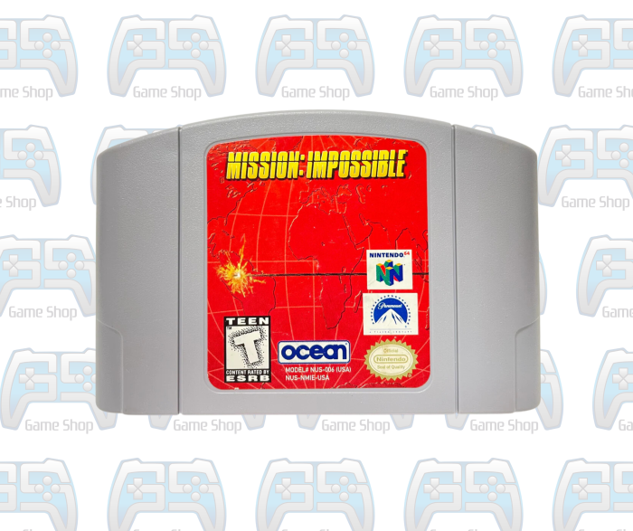 CARTOUCHE NINTENDO 64 MISSION IMPOSSIBLE | N64