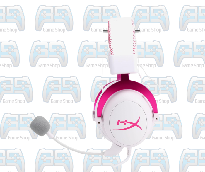 CASQUE GAMING HYPERX CLOUD II USB WIRED SURROUND 7.1 PINK – Image 4