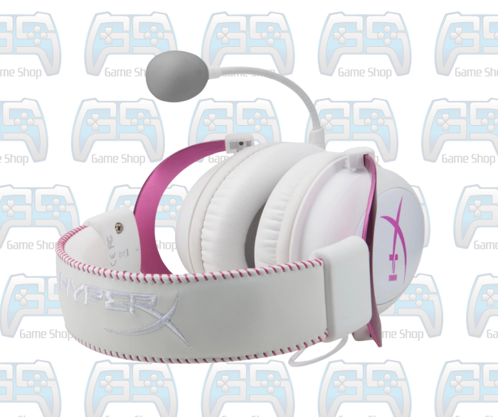 CASQUE GAMING HYPERX CLOUD II USB WIRED SURROUND 7.1 PINK – Image 3