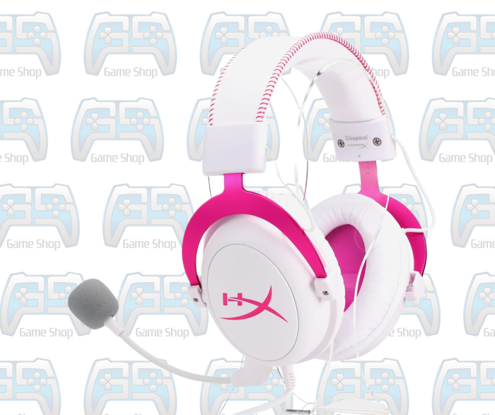 CASQUE GAMING HYPERX CLOUD II USB WIRED SURROUND 7.1 PINK – Image 5