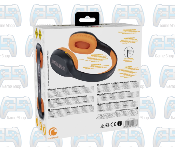 CASQUE SANS FIL BLUETOOTH KONIX JUJUTSU KAISEN – Image 5