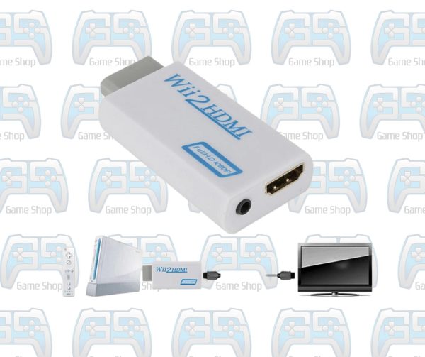 ADAPTATEUR CONVERTISSEUR WII TO HDMI CONVERTER WII2HDMI CONVERTER – Image 2