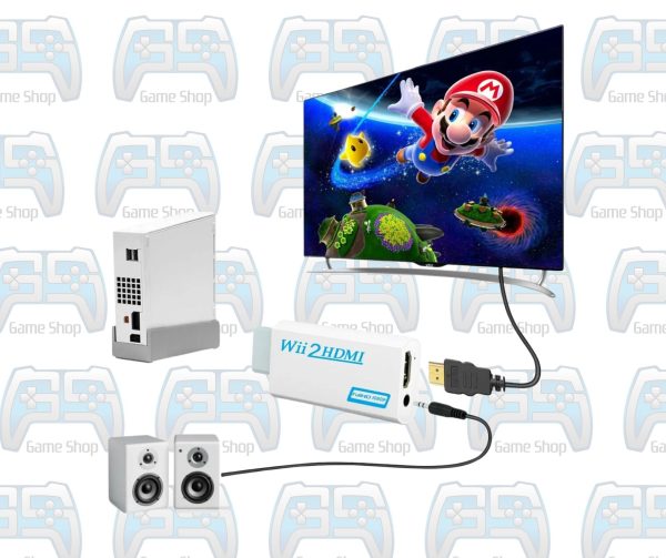 ADAPTATEUR CONVERTISSEUR WII TO HDMI CONVERTER WII2HDMI CONVERTER – Image 3