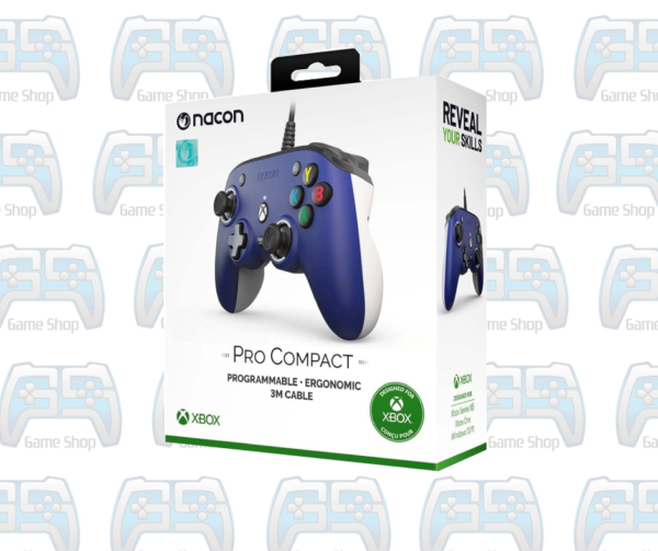 MANETTE NACON PRO COMPACT POUR XBOX - BLEUE